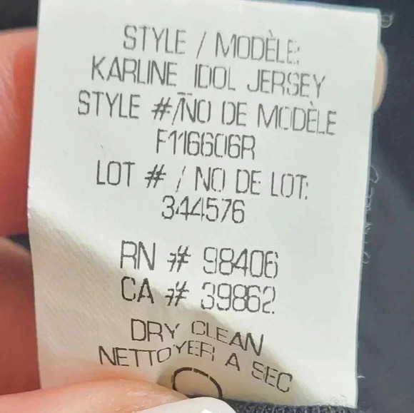 SIZE 6 THEORY dress Karline Idol Jersy A-Line Stretch Classic Career - Picture 9 of 11